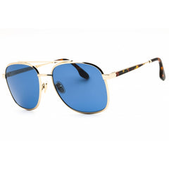 Victoria Beckham Women's Sunglasses - Blue Lens Gold Metal Aviator Frame | VB233S 720