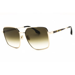 Victoria Beckham Women's Sunglasses - Gradient Green Lens Gold/Khaki | VB234S 700