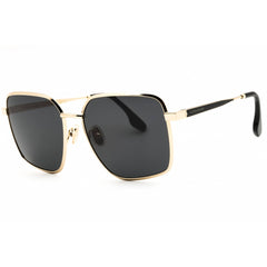 Victoria Beckham Women's Sunglasses - Grey Lens Gold/Blue Metal Square | VB234S 714