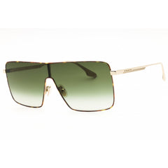 Victoria Beckham Women's Sunglasses - Gold/Khaki Full Rim Shield Frame | VB238S 700
