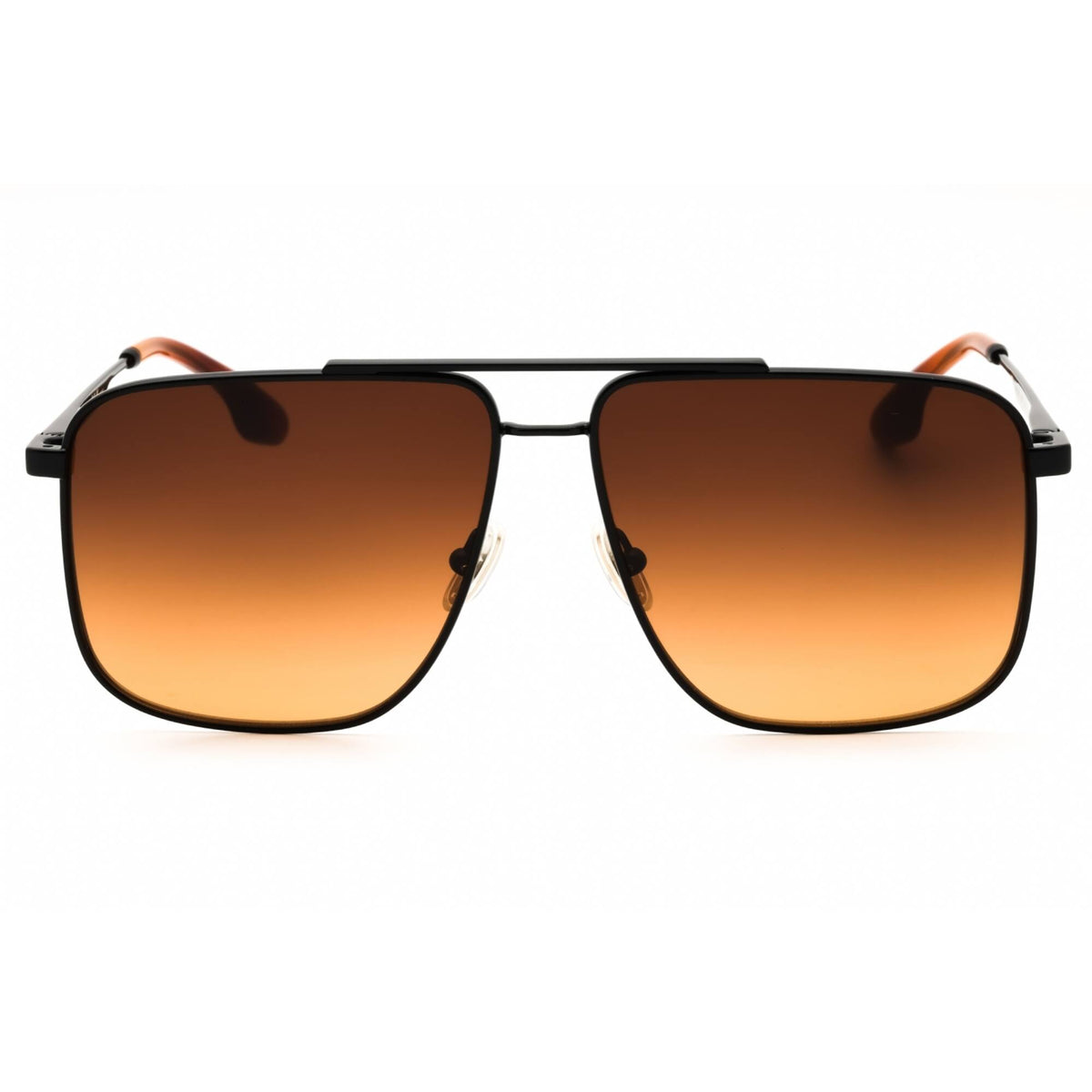 Victoria Beckham VB615S 215 Sunglasses Havana Square Frame, Blue Lenses Victoria Beckham Women main image 3