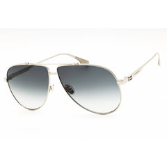 Victoria Beckham Women's Sunglasses - Grey Gradient Lens Silver Frame | VB248S 040
