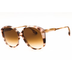 Victoria Beckham Women's Sunglasses - Havana Rose Acetate Full Rim Frame | VB629S 603