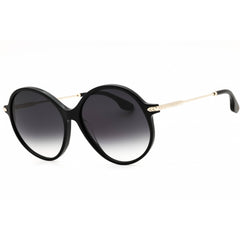 Victoria Beckham Women's Sunglasses - Grey Gradient Lens Black Irregular | VB632S 001