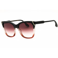 Victoria Beckham Women's Sunglasses - Grey/Rose/Caramel Cat Eye Frame | VB640S 039