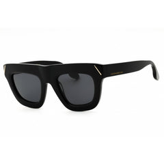 Victoria Beckham Women's Sunglasses - Grey Lens Black Acetate Square | VB642S 001