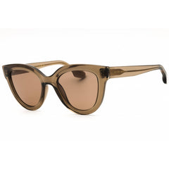 Victoria Beckham Women's Sunglasses - Purple Lens Moss Cat Eye Frame | VB649S 303