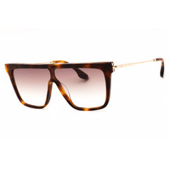 Victoria Beckham Women's Sunglasses - Brown Gradient Lens Full Rim Frame | VB650S 216