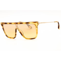 Victoria Beckham Women's Sunglasses - Beige Lens Blonde Havana Shield | VB650S 222