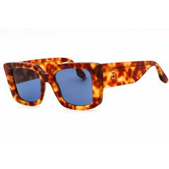 Victoria Beckham Women's Sunglasses - Blue Lens Blonde Havana Square | VB653S 222