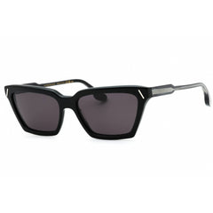 Victoria Beckham Women's Sunglasses - Smoke Lens Black Rectangular Frame | VB661S 001