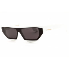 Victoria Beckham Women's Sunglasses - Dark Grey Lens White Cat Eye Frame | VB665S 101
