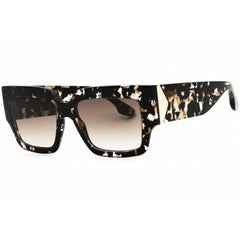 Victoria Beckham Women's Sunglasses - Black Havana Full Rim Square Frame | VB667S 010