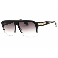 Victoria Beckham Women's Sunglasses - Black/Crystal Full Rim Square Frame | VB671S 009