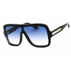 Victoria Beckham Women's Sunglasses - Blue Gradient Lens Black Acetate | VB673S 001