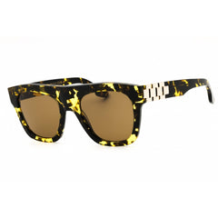 Victoria Beckham Women's Sunglasses - Black Yellow Havana Square Frame | VB675S 012