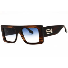 Victoria Beckham Women's Sunglasses - Brown Horn Acetate Full Rim Frame | VB677S 227