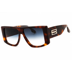 Victoria Beckham Women's Sunglasses - Tortoise Full Rim Rectangular Frame | VB678S 215