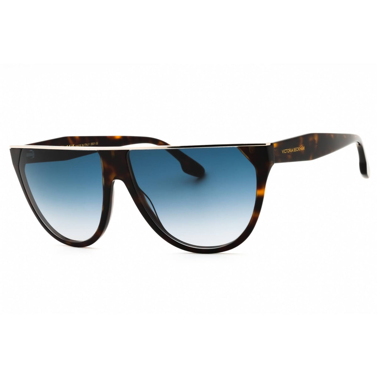 Victoria Beckham Women\'s Sunglasses Dark Havana Full Rim VB654S Comes With COA Victoria Beckham VB654S Sunglasses main image 4