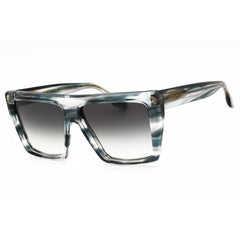 Victoria Beckham Women's Sunglasses - Smoke Gradient Lens Grey Horn Frame | VB686S 035