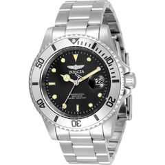 Invicta Men's Dive Watch - Pro Diver Quartz Grey Dial Stainless Steel Bracelet | 33943
