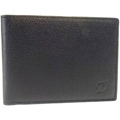 S.T. Dupont Men's Wallet - Line D Blue Grain Leather Bill and Credit Card | 093000B
