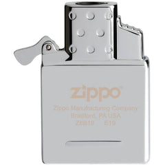 Zippo Windproof Pocket Lighter Insert - Single Torch Butane Silver Finish | 65850