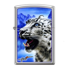Zippo AD453 Snow Leopard Lighter
