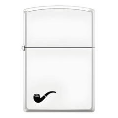 Zippo AD545 White Matte Pipe Lighter