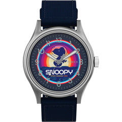 Timex Men's Watch - MK1 Peanuts Snoopy Space Mission Blue Fabric Strap | TW2T82800VQ