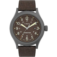 Timex Men's Watch - Expedition North Sierra Quartz Brown Dial Strap | TW2V22700VQ
