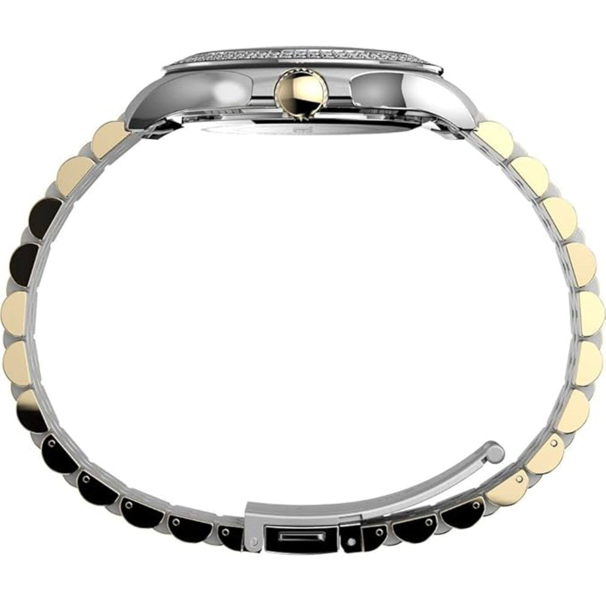 Timex Women\'s Crystal Opulence Mesh Bracelet Watch, model number TW2V31200VQ Timex Women main image 2