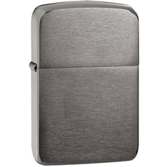 Zippo Windproof Pocket Lighter - Black Ice Finish 1941 Replica All Metal | 24096