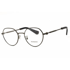 Burberry Men's Eyeglasses - Dark Grey Metal Round Shape Full Rim Frame | 0BE1388D 1316