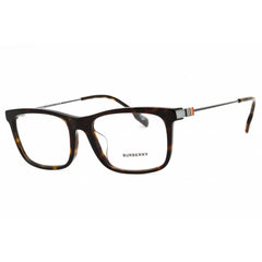 Burberry Men's Eyeglasses - Dark Havana Plastic Square Full Rim Frame | 0BE2384F 3002