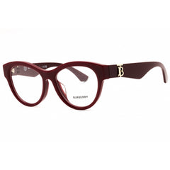Burberry Women's Eyeglasses - Red Plastic Cat Eye Shape Full Rim Frame | 0BE2404F 4119