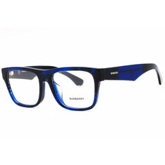 Burberry Men's Eyeglasses - Checkered Blue Plastic Square Full Rim | 0BE2411F 4114