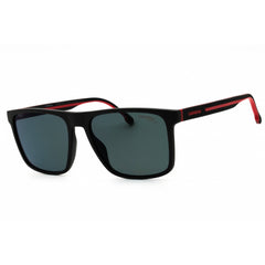 Carrera Men's Sunglasses - Black/Red Plastic Square Frame | CARRERA 8064/S 0OIT Q3