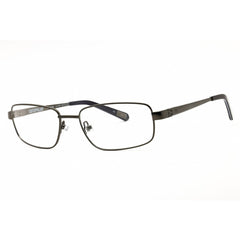Caterpillar Men's Eyeglasses - Grey Metal Rectangular Full Rim Frame | CTO LEVEL 005SC