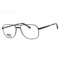 Caterpillar Men's Eyeglasses - Matte Black Metal Pilot Full Rim Frame | CTO ZONER 004