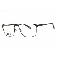 Caterpillar Men's Eyeglasses - Matte Gunmetal Metal Rectangular Frame | CTO3003 005