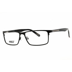 Caterpillar Men's Eyeglasses - Black Metal Rectangular Full Rim Frame | CTO3021 004
