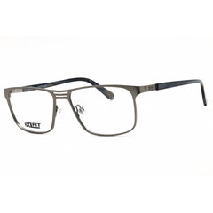 Caterpillar Men's Eyeglasses - Matte Gunmetal Metal Rectangular Frame | CTO3024 005