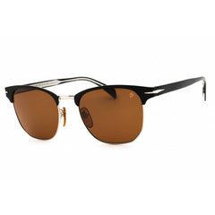 David Beckham Men's Sunglasses - Matte Black Silver Metal Frame | DB 7057/F/S 0124 70