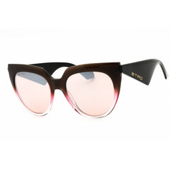 Etro Women's Sunglasses - Brown Fuchsia Plastic Cat Eye Frame | ETRO 0003/S 0SOE 2S