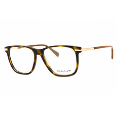 Gant Men's Eyeglasses - Dark Havana Acetate Square Shape Full Rim Frame | GA50007 052