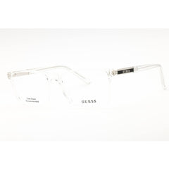 Guess Men's Eyeglasses - Black/Crystal Injected Propionate Square Frame | GU1982 003