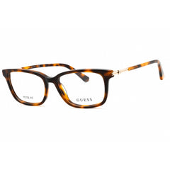 Guess Women's Eyeglasses - Blonde Havana Acetate Cat Eye Full Rim Frame | GU2907 053