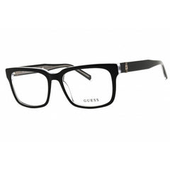 Guess Men's Eyeglasses - Black/Other Acetate Square Shape Full Rim Frame | GU50084 005