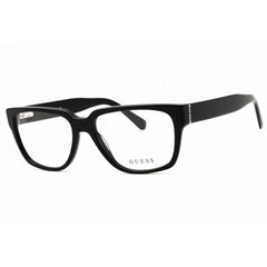 Guess Men's Eyeglasses - Shiny Black Acetate Square Shape Full Rim Frame | GU50150 001